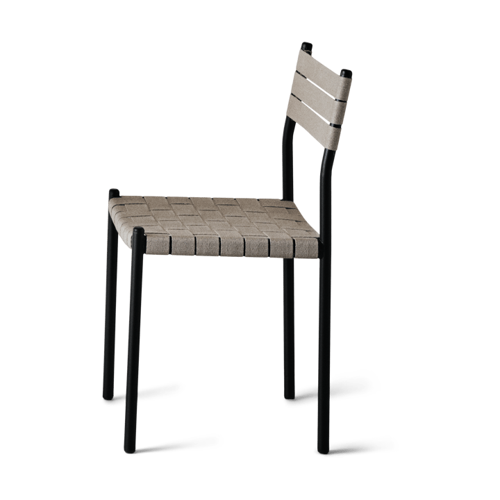 Nettan Chair black frame Stuhl - Naturgewebe - OX Denmarq