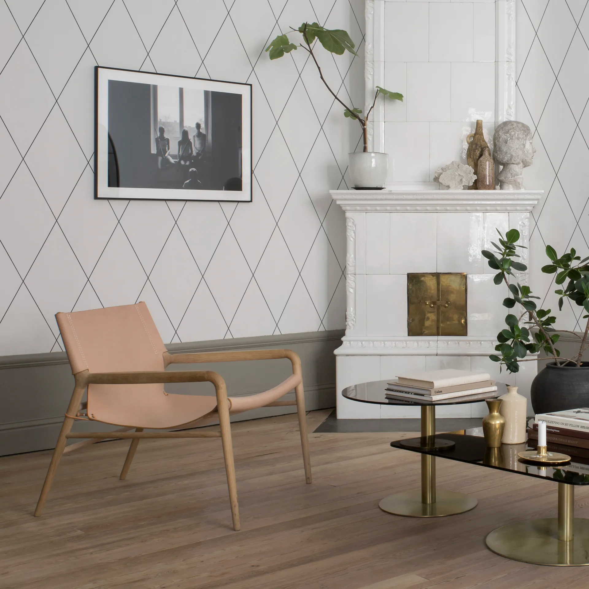 Rama Sessel, Nature, seifenbehandelte eiche OX Denmarq