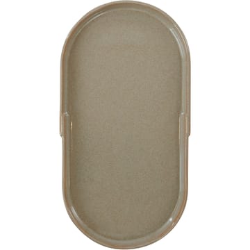Aki Tablett oval 18 x 34cm - Clay - OYOY
