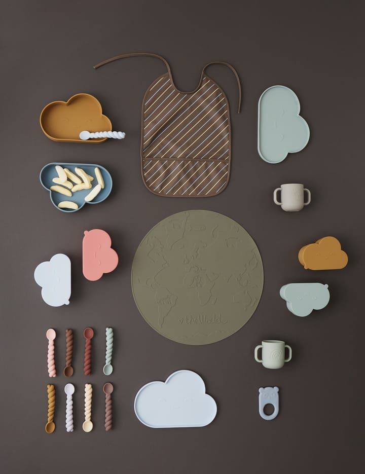 Chloe Cloud Snackschale 9,6 x 14cm, Light Rubber OYOY