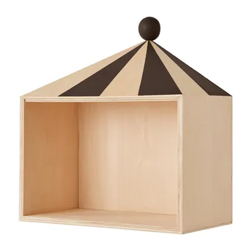 Circus Wandregal 30 x 33cm - Nature-dark - OYOY