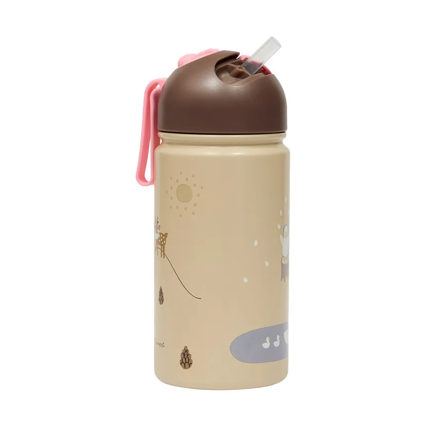 OYOY Friends in the Forest Thermosflasche 36 cl Rose