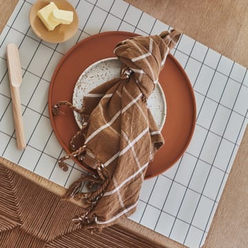 Gobi Geschirrtuch 50 x 70cm 2er Pack - Camel-offwhite - OYOY