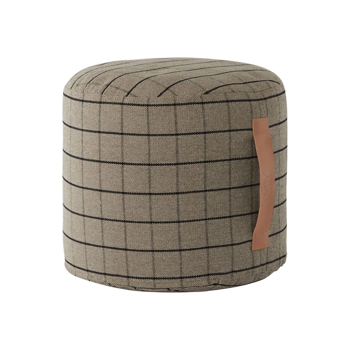 Grid Pouf Ø40cm - Clay - OYOY