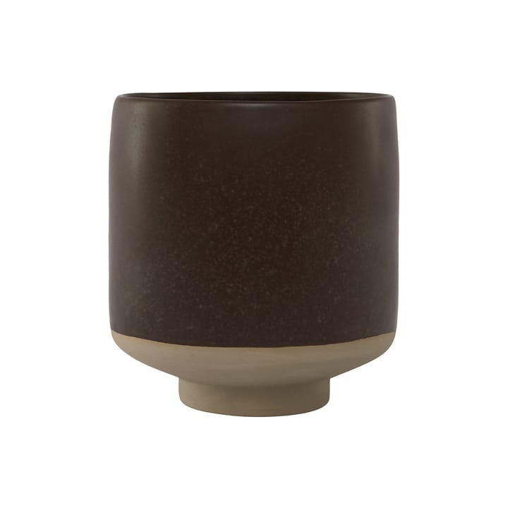 Hagi Blumentopf Ø17,5cm, Braun OYOY