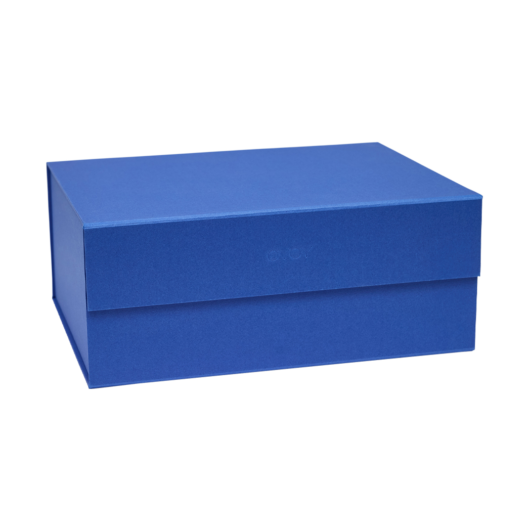OYOY Hako Aufbewahrungsbox A4 Optic Blue