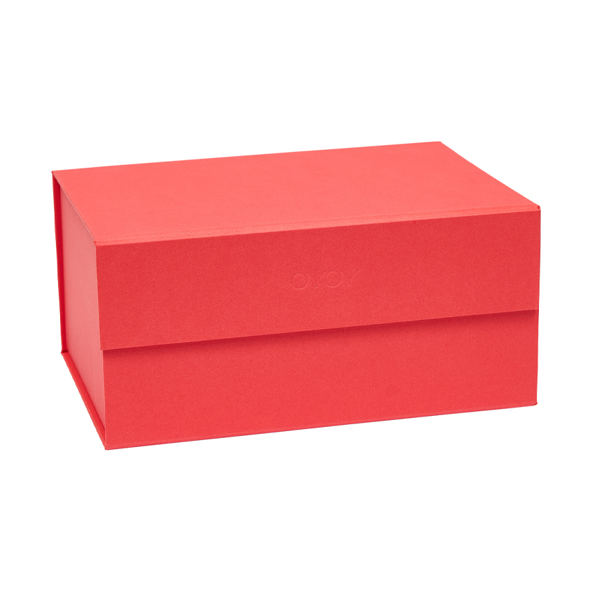 OYOY Hako Aufbewahrungsbox A5 Cherry red