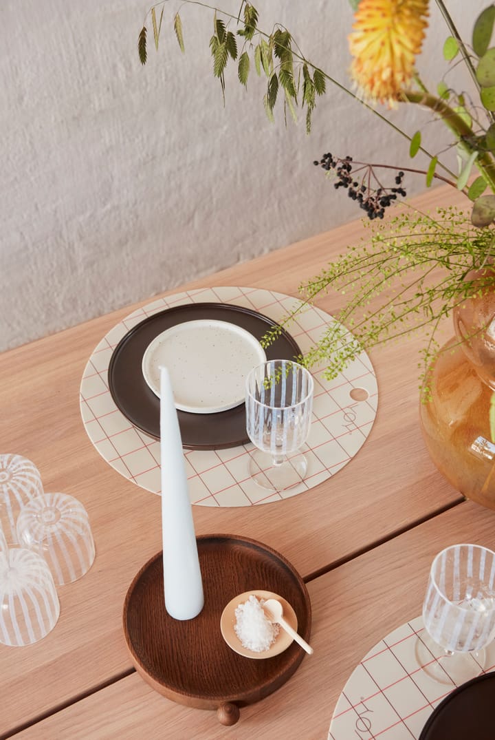 Hokei Platzdecke Ø39cm 2er Pack, Offwhite OYOY
