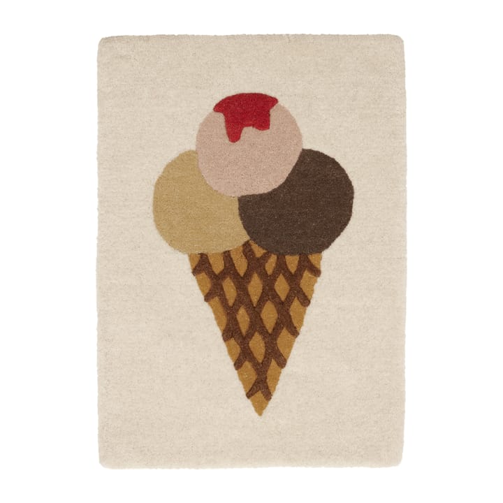 Ice Cream Tufted Kinderteppich 45 x 65cm - Multi - OYOY