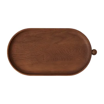 Inka Holztablett 18 x 38cm - Dark - OYOY