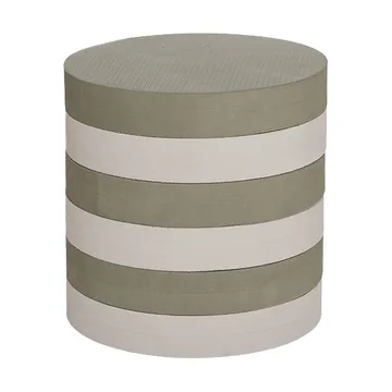 Iro stapelbarer Hocker - Olive-Clay - OYOY