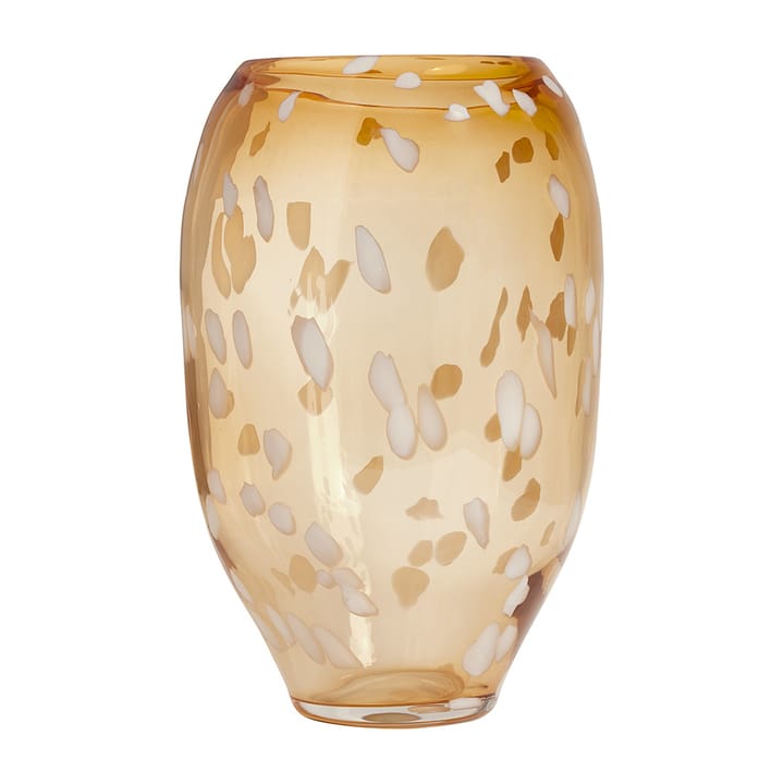 Jali Vase large 35cm, Amber (orange) OYOY