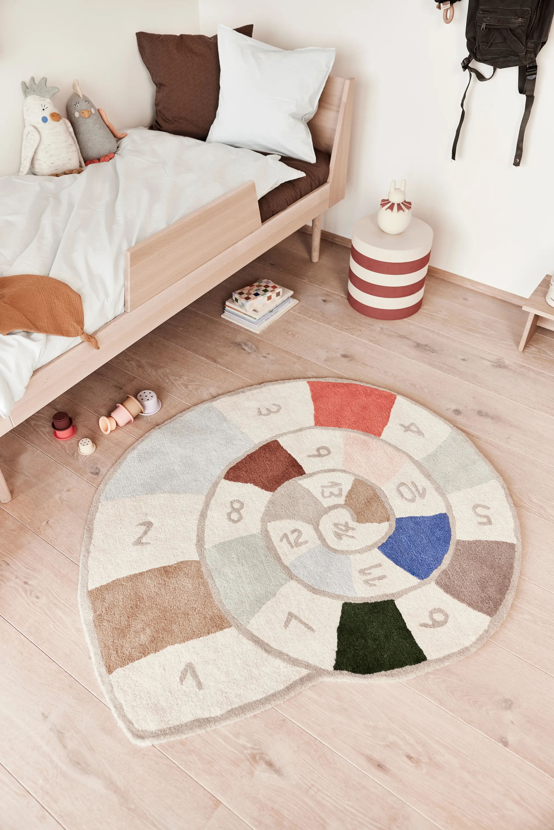 Kai Papagei Plüschtier, Offwhite-Light Mint OYOY