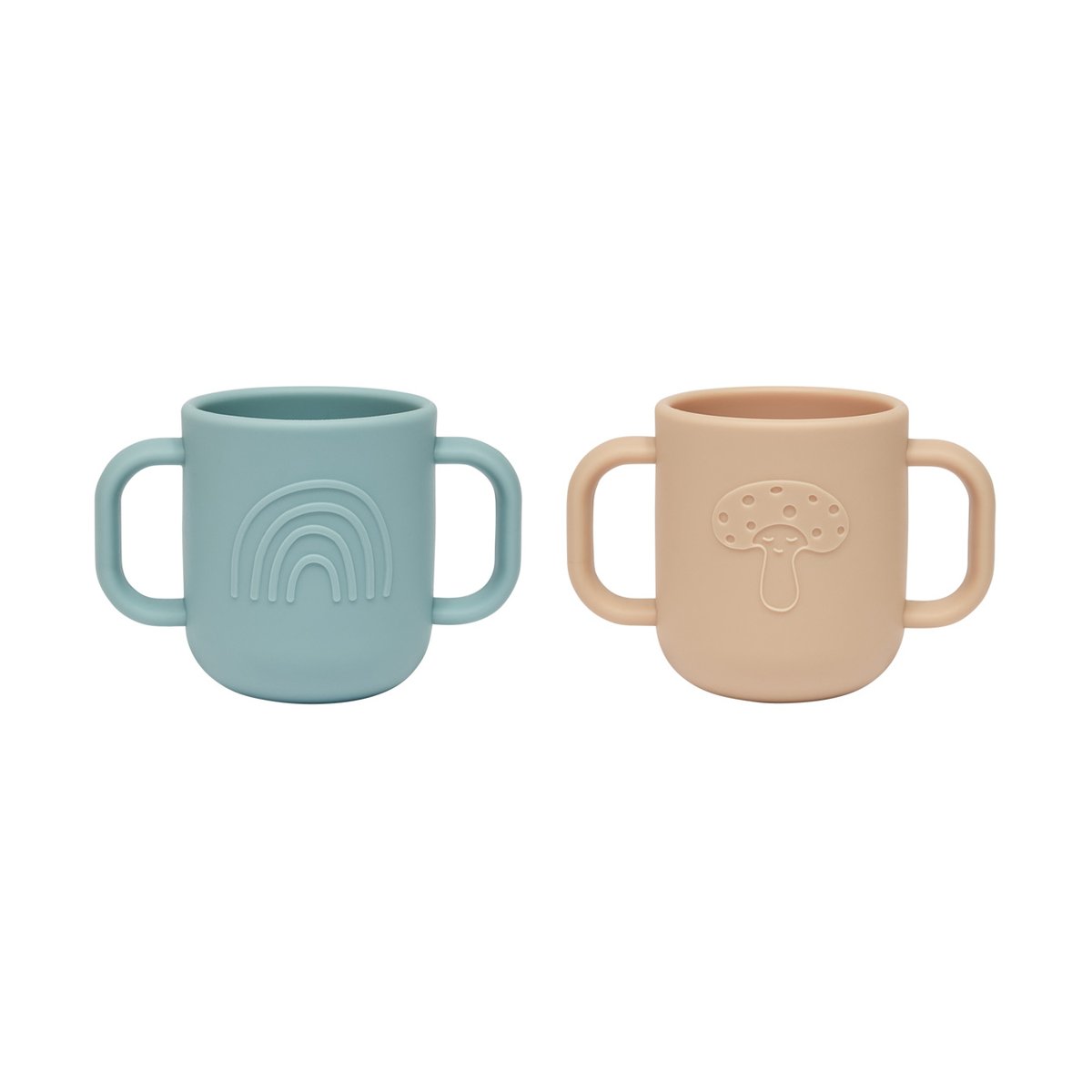 OYOY Kappu Tasse 2-teilig Aqua-camel