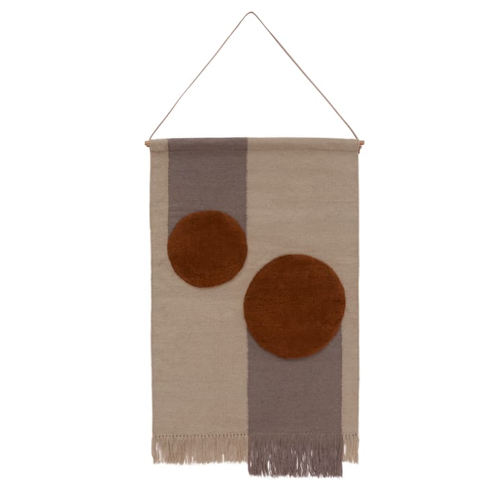 Kika Wanddekoration 80 x 120cm, Beige-braun OYOY