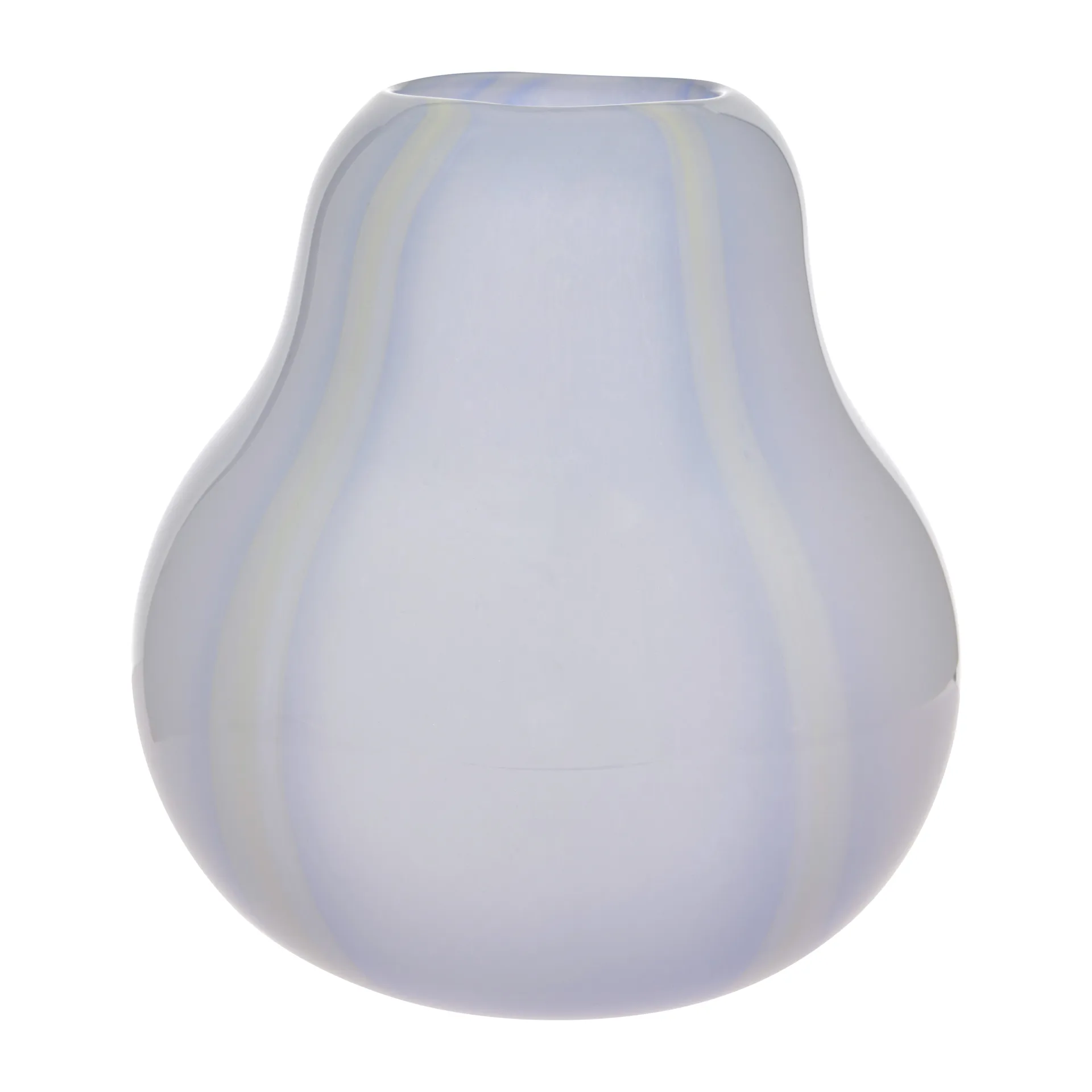 Kojo Vase large, Lavender-White OYOY