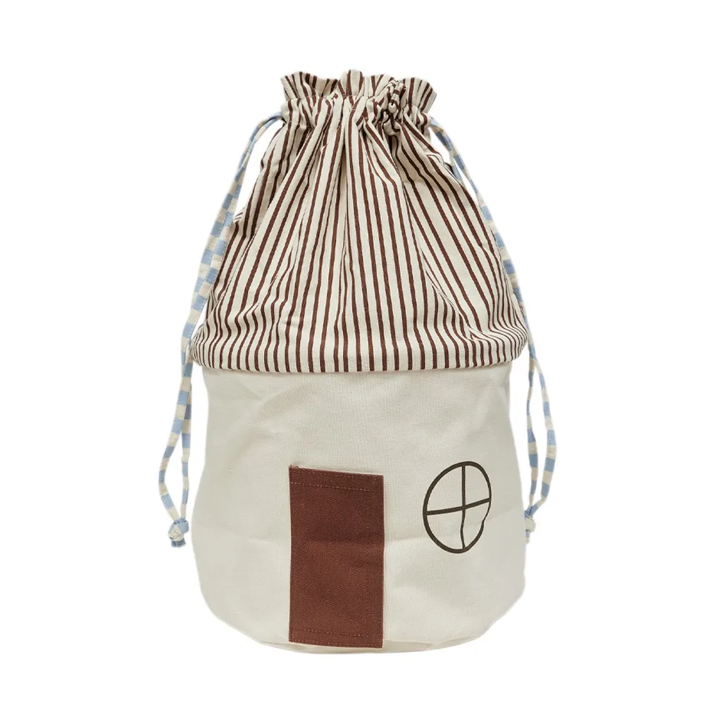 OYOY Koya Aufbewahrungskorb Large Nutmeg