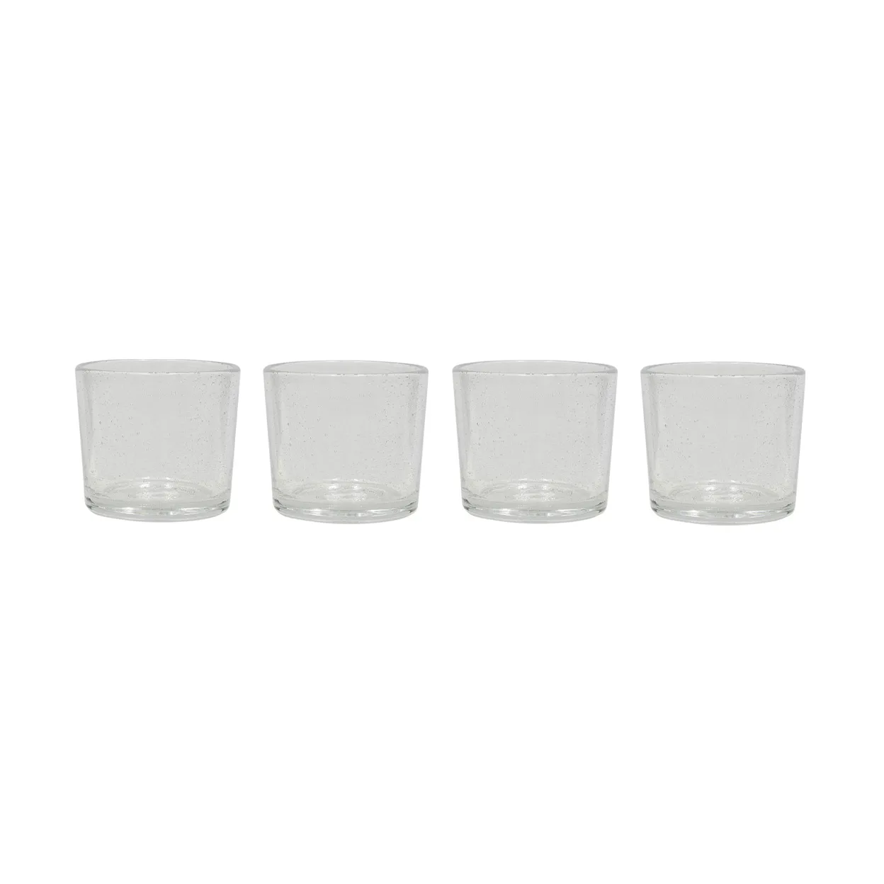 Kuki Trinkglas 4er-Pack, Clear OYOY