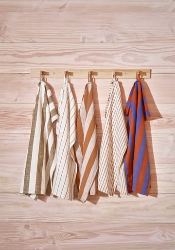 Kurin Geschirrtuch 50 x 70cm 2er Pack - Caramel-blue - OYOY