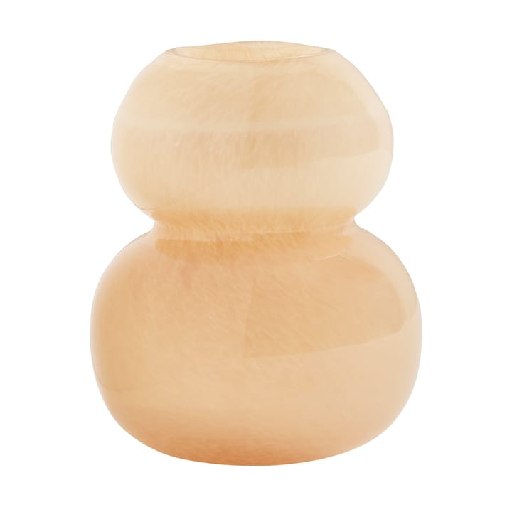 Lasi Vase extra small 12,5cm - Powder (orange) - OYOY