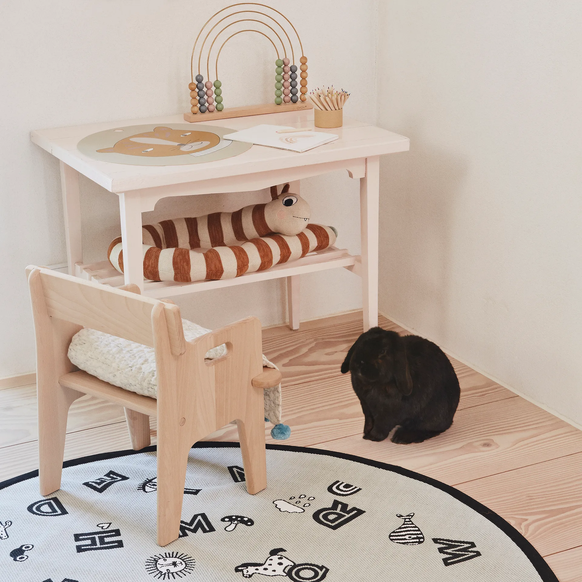 Leopard Platzdecke, Clay OYOY