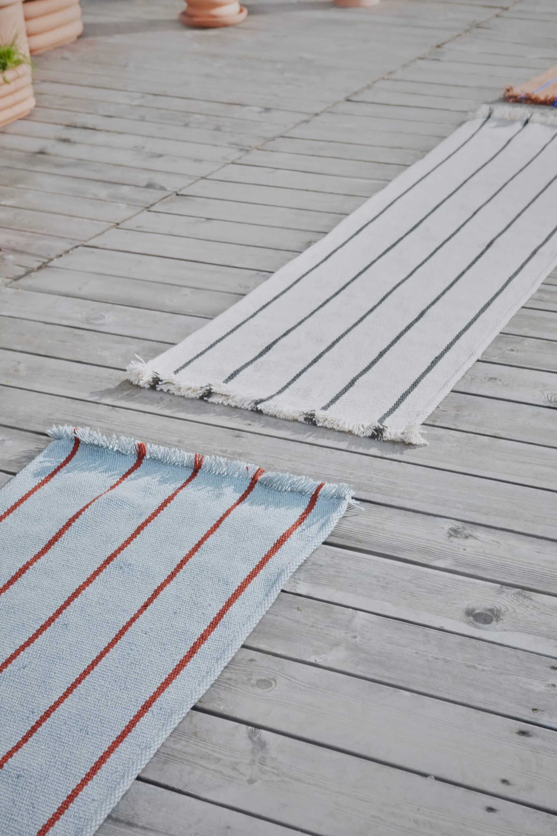 Lina Teppich 62 x 220cm, Offwhite OYOY