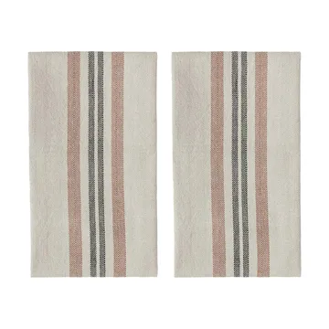 Linu Geschirrtuch 2er-Pack - Caramel - OYOY