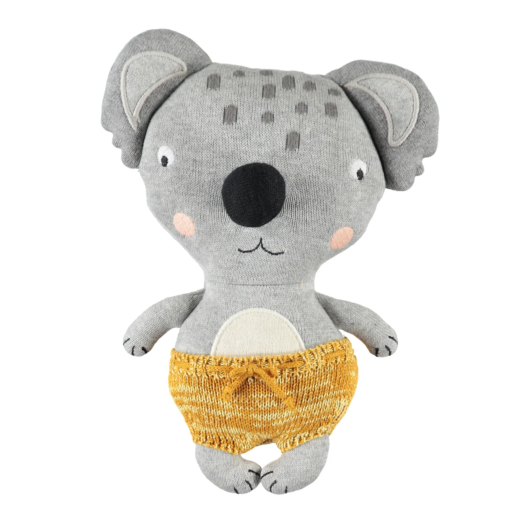 Little Anton Koala Kuscheltier, Grau-gelb OYOY