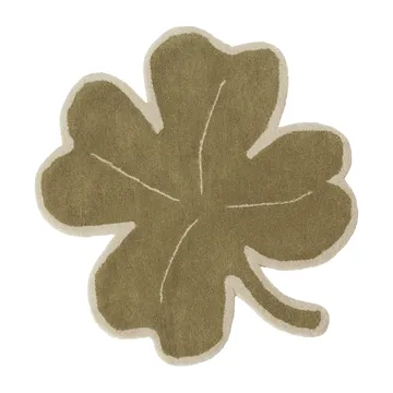 Lucky Clover Teppich 95 x 95cm - Green - OYOY
