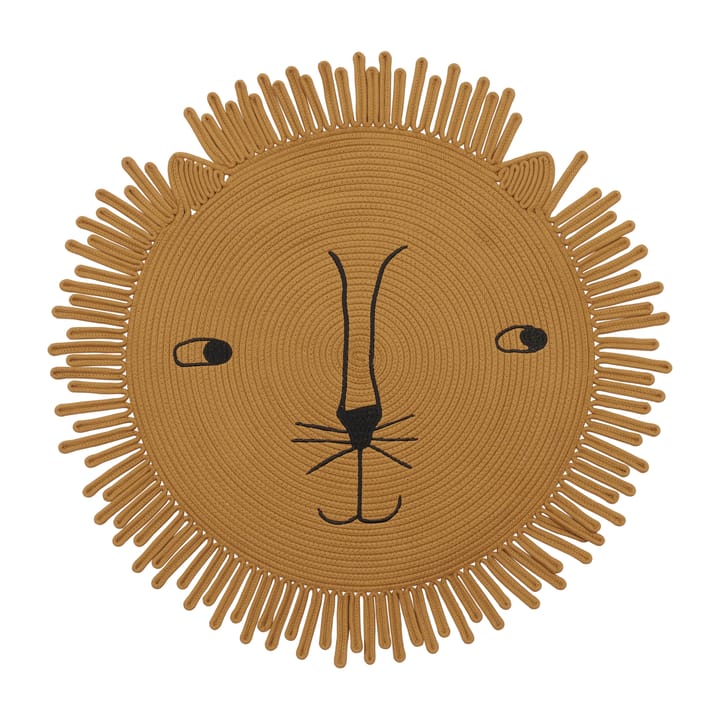 Mara Lion Kinderteppich - Ø98cm - OYOY
