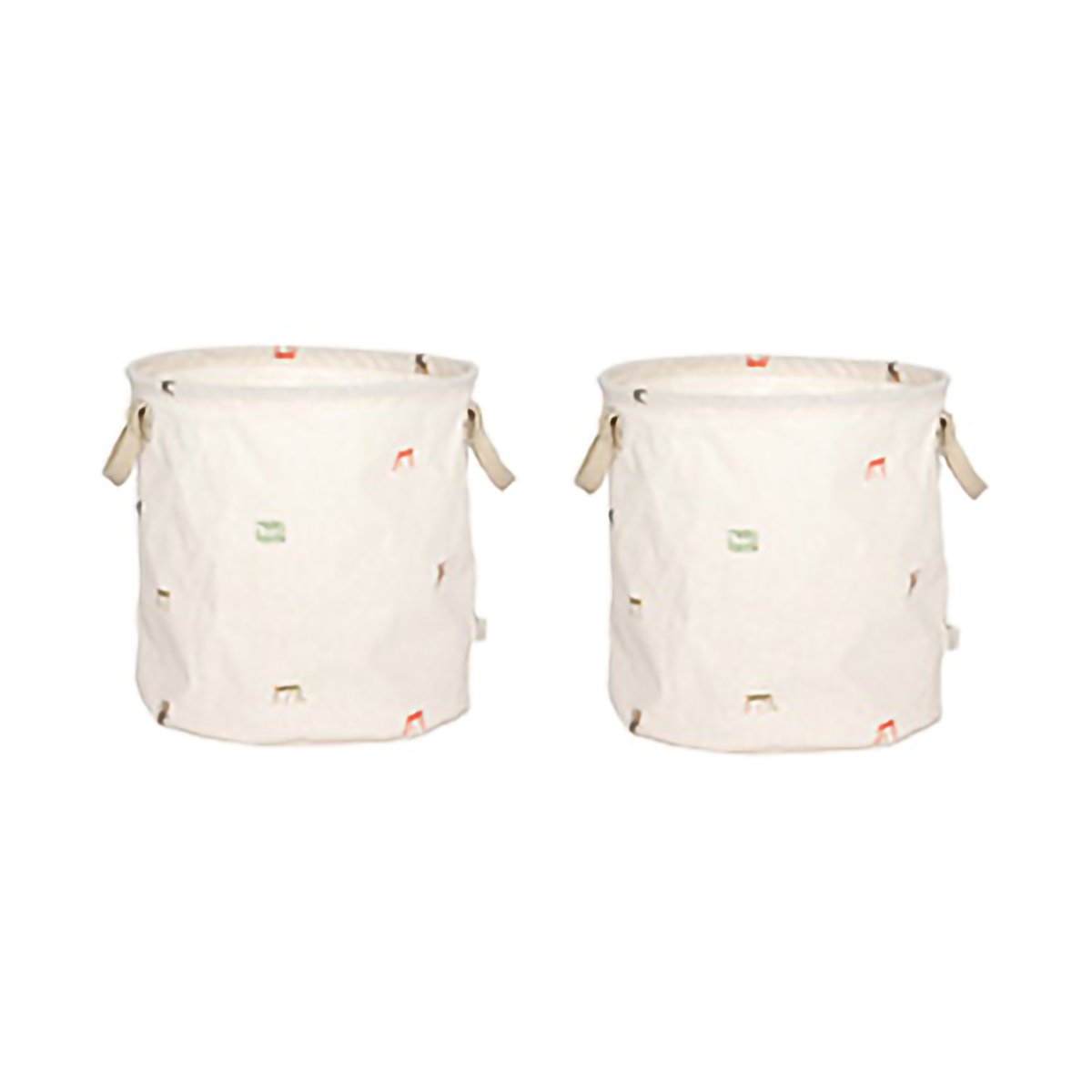 OYOY Moira Aufbewahrungskorb medium 32xØ32 cm 2-teilig Multi