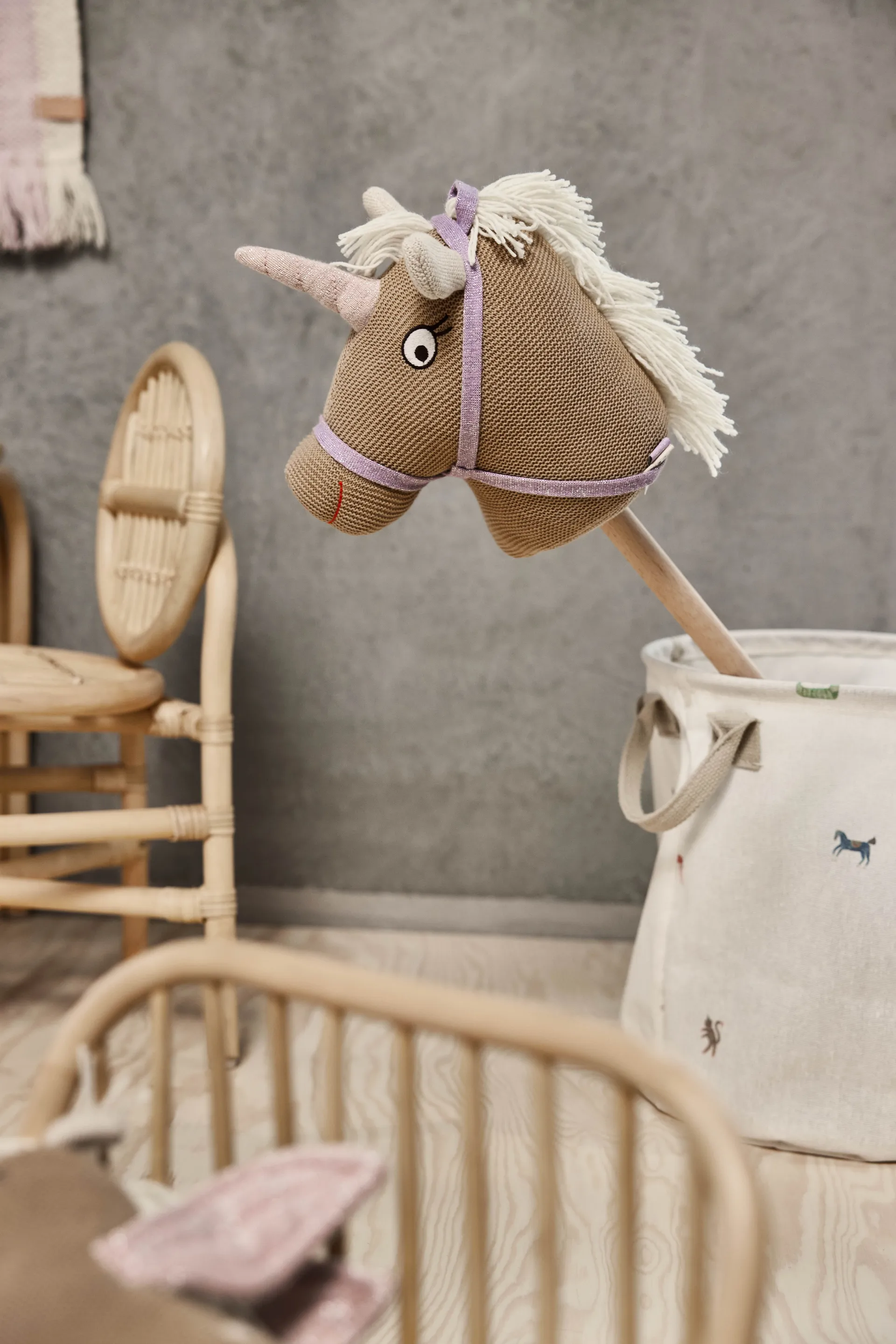 Moira Aufbewahrungskorb medium 32xØ32 cm 2-teilig, Multi OYOY