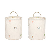 OYOY Moira Aufbewahrungskorb small 22xØ18 cm 2-teilig Multi