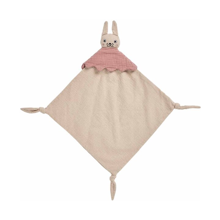 Ninka Rabbit Kuscheltuch 40x40 cm - Beige - OYOY