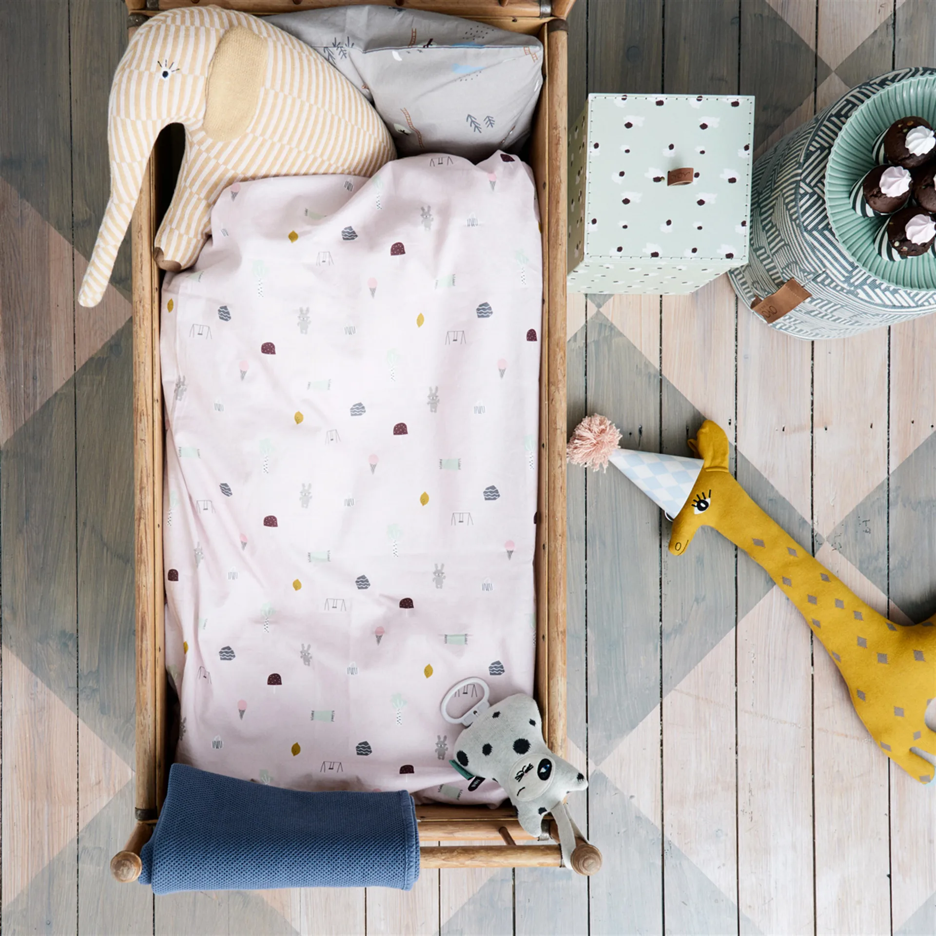 Noah the Giraff Plüschtier, Gelb OYOY