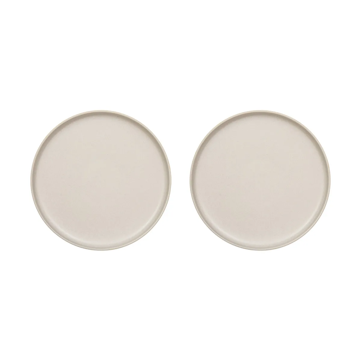 OYOY Nori Teller Ø24 cm 2er-Pack Mellow