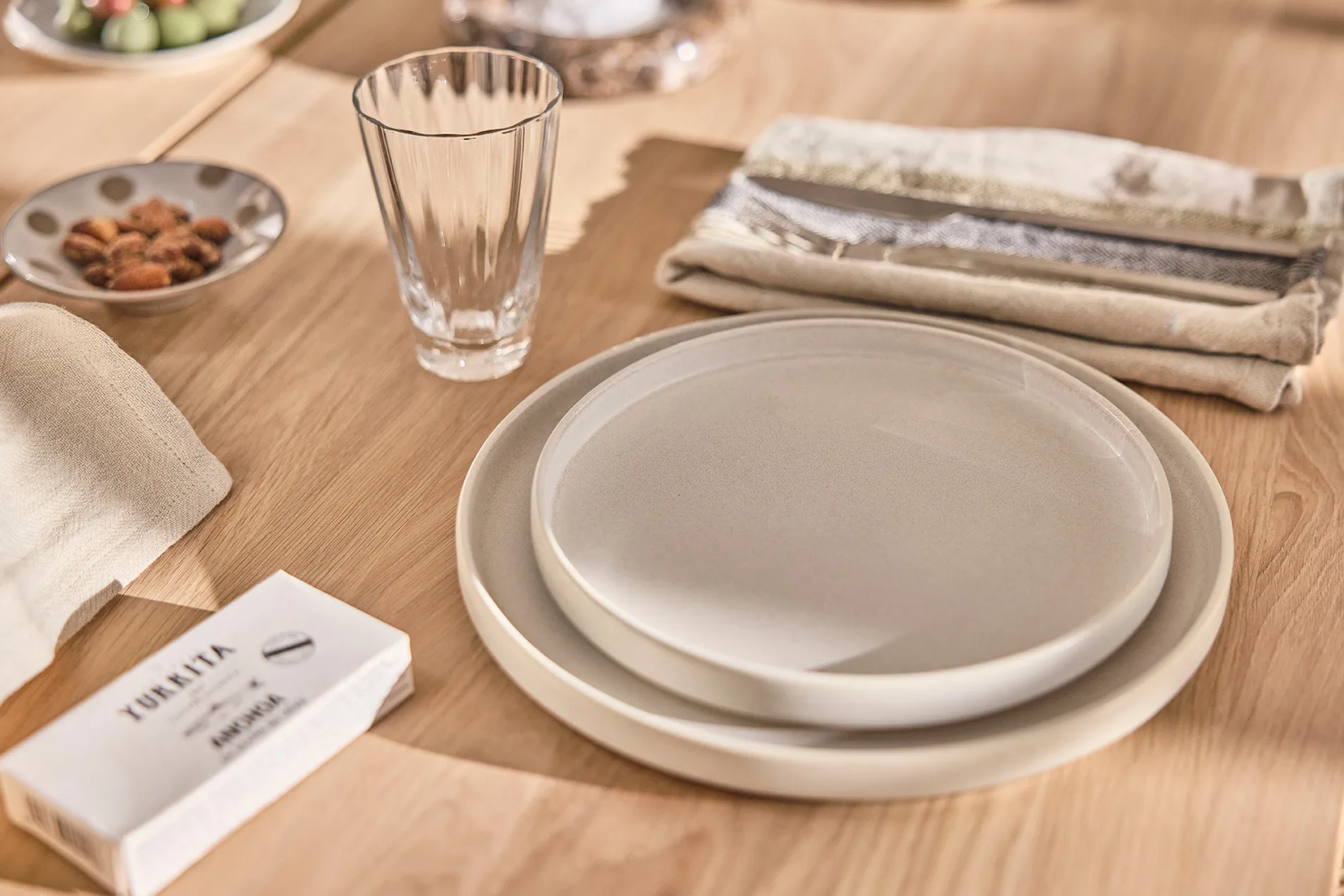 Nori Teller Ø24 cm 2er-Pack, Mellow OYOY