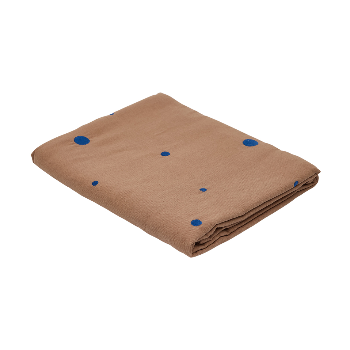 OYOY Nori Tischdecke 140x260 cm Terracotta-optic blue