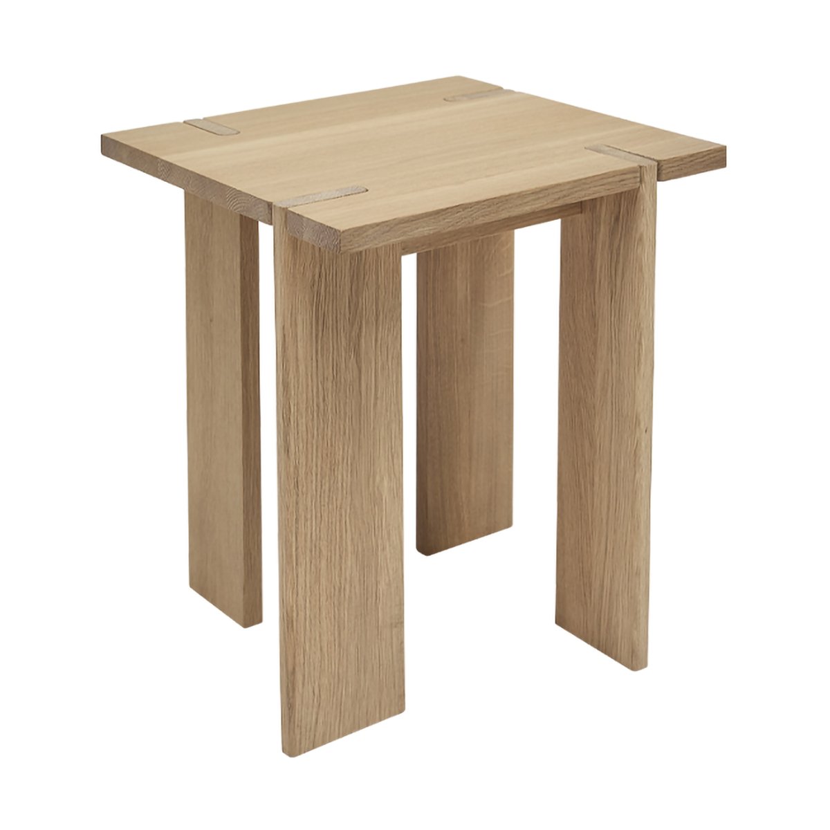 OYOY OY Square Beistelltisch hoch 45x40x40 cm Nature