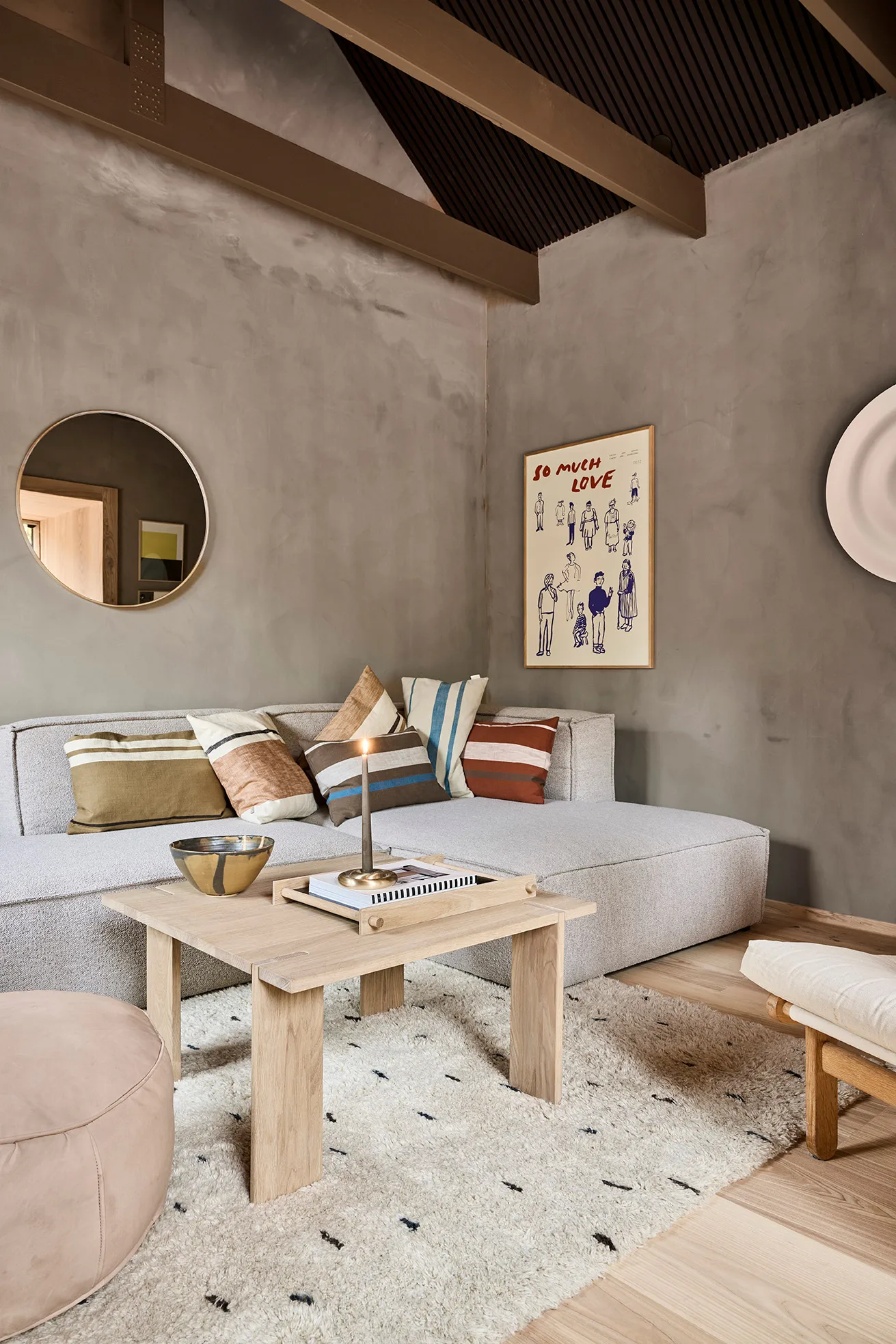 OY Square Couchtisch 40x75x75 cm, Nature OYOY