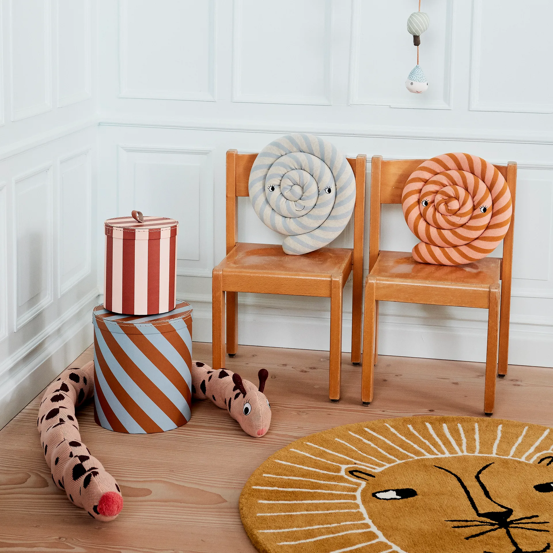 OYOY Mini Tierteppich, Löwe OYOY