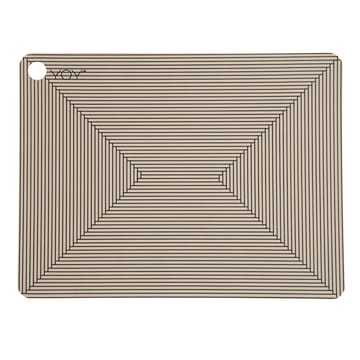 OYOY Platzdecke mit Print 2er Pack - Clay - OYOY