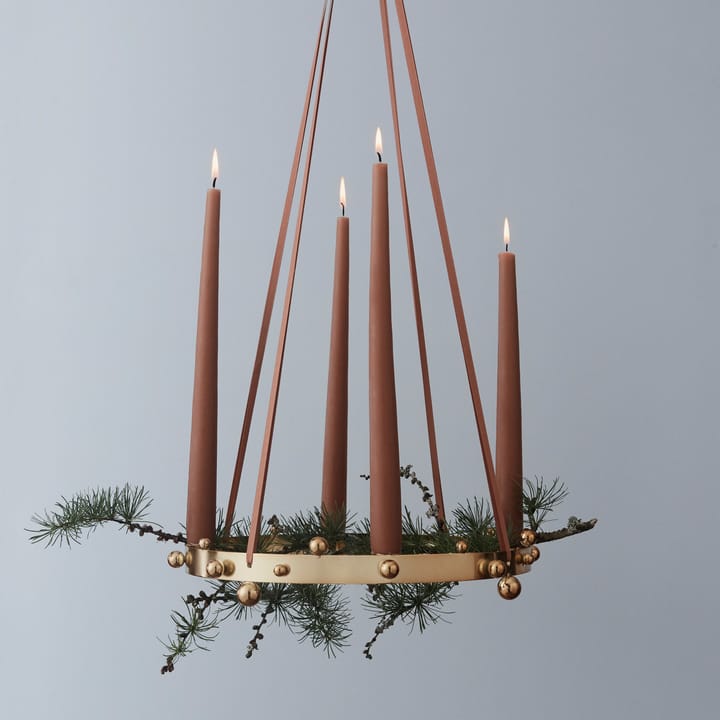 Pearl Adventskerzenhalter, Messing OYOY