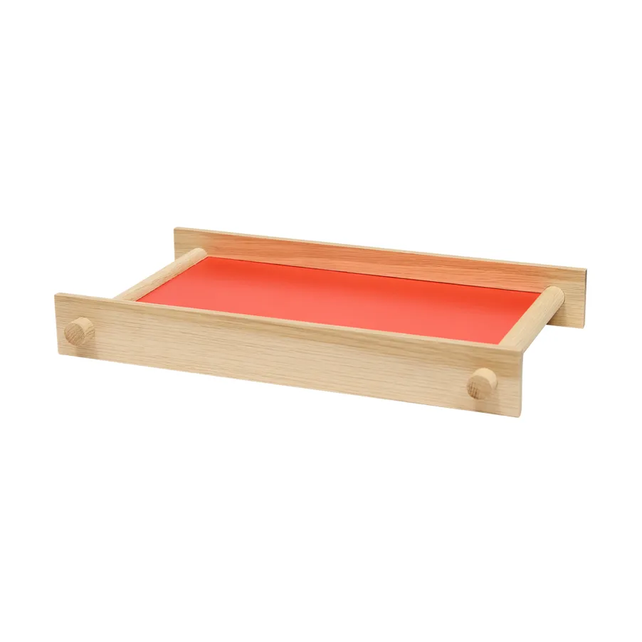 Pieni Tablett small 23,5x36,5 cm, Cherry red OYOY