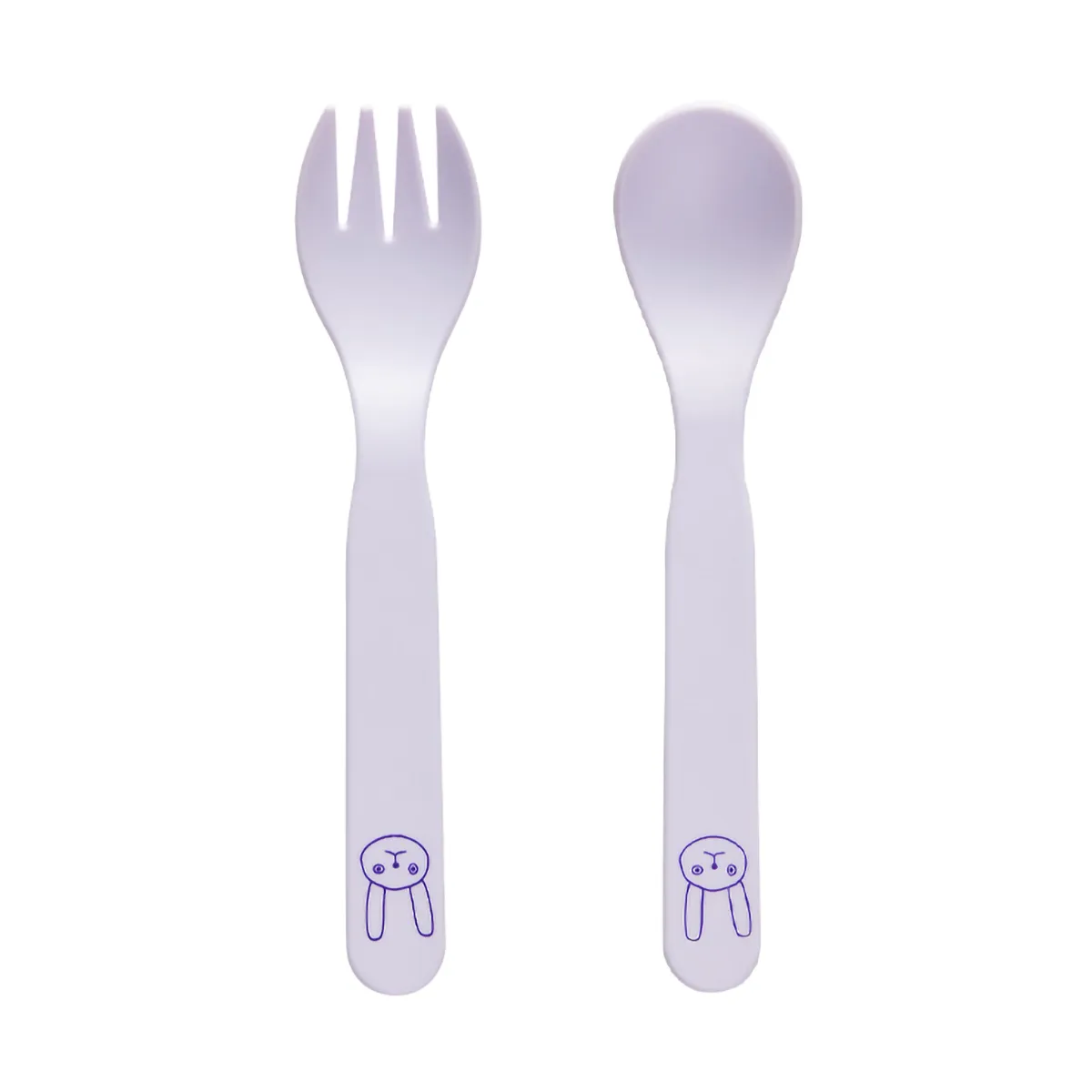 Pullo Kinderbesteckset, Lavender OYOY