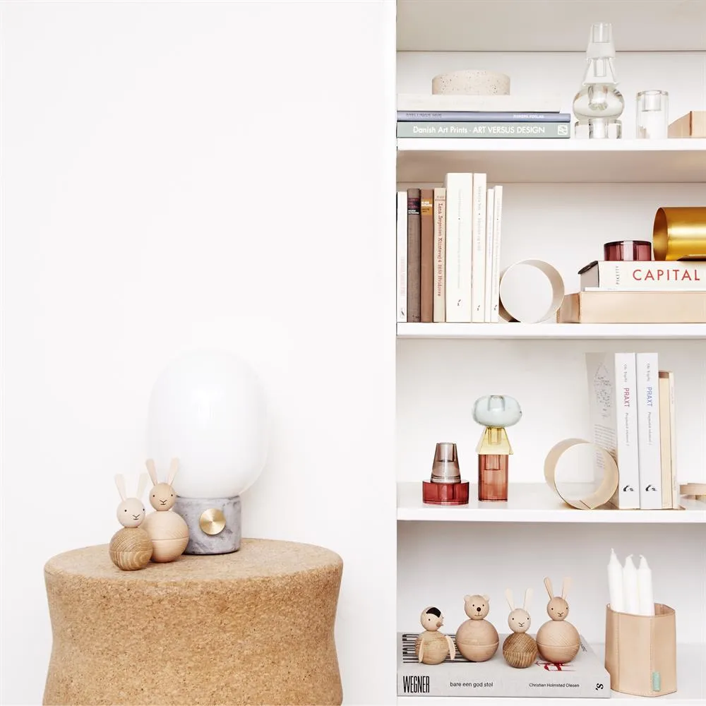 Rabbit Holzfigur, Buche-Eiche OYOY