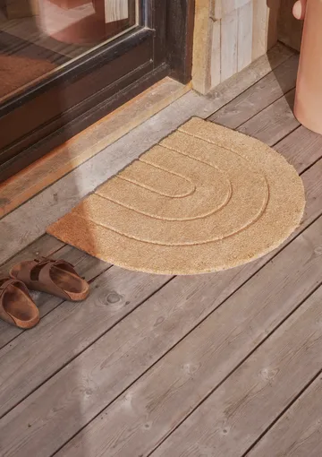 Rainbow Fußabstreifer 55 x 75cm - Nature - OYOY