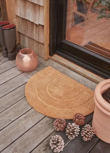 Rainbow Fußabstreifer 55 x 75cm - Nature - OYOY