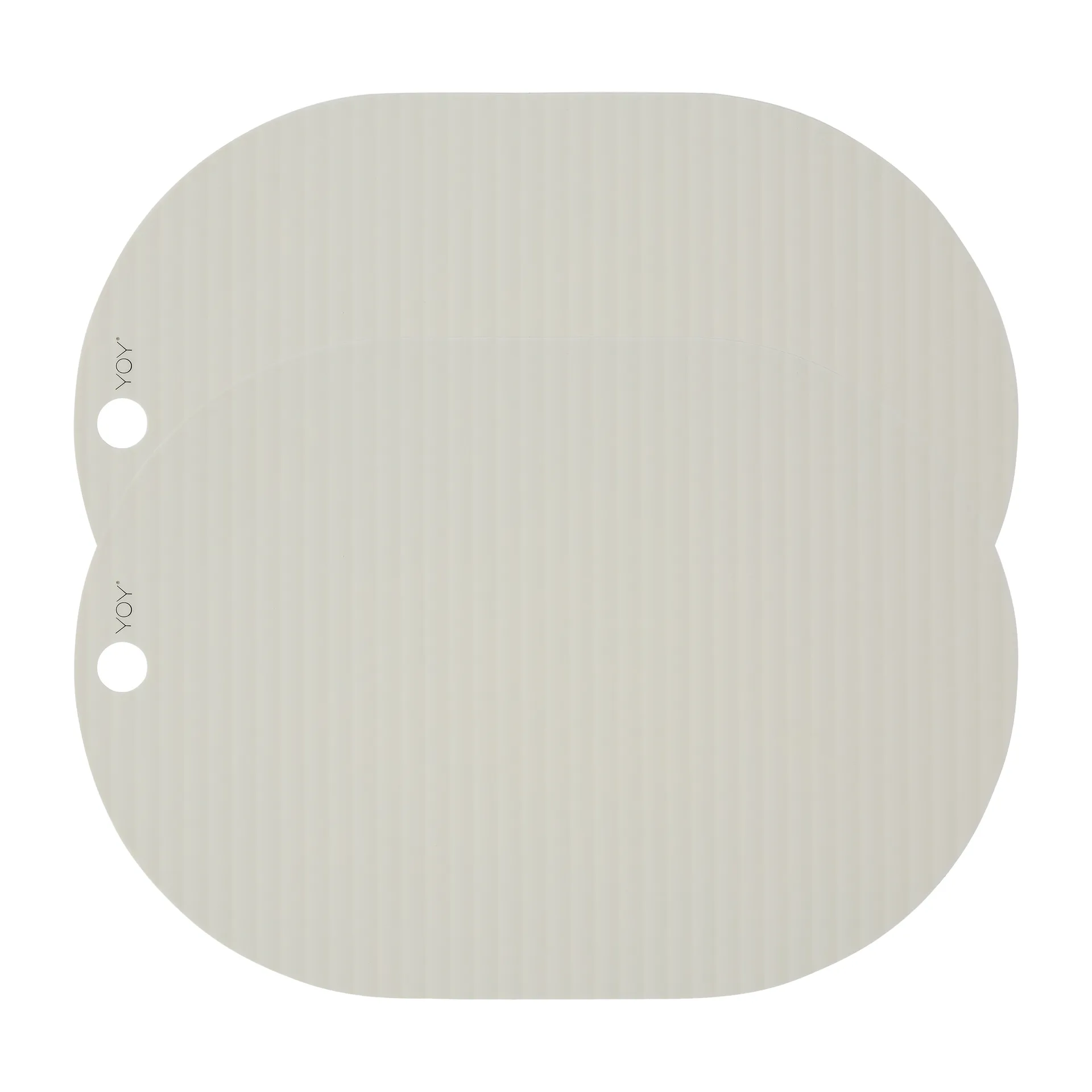 Ribbo Platzdecke 2er Pack, Off white OYOY