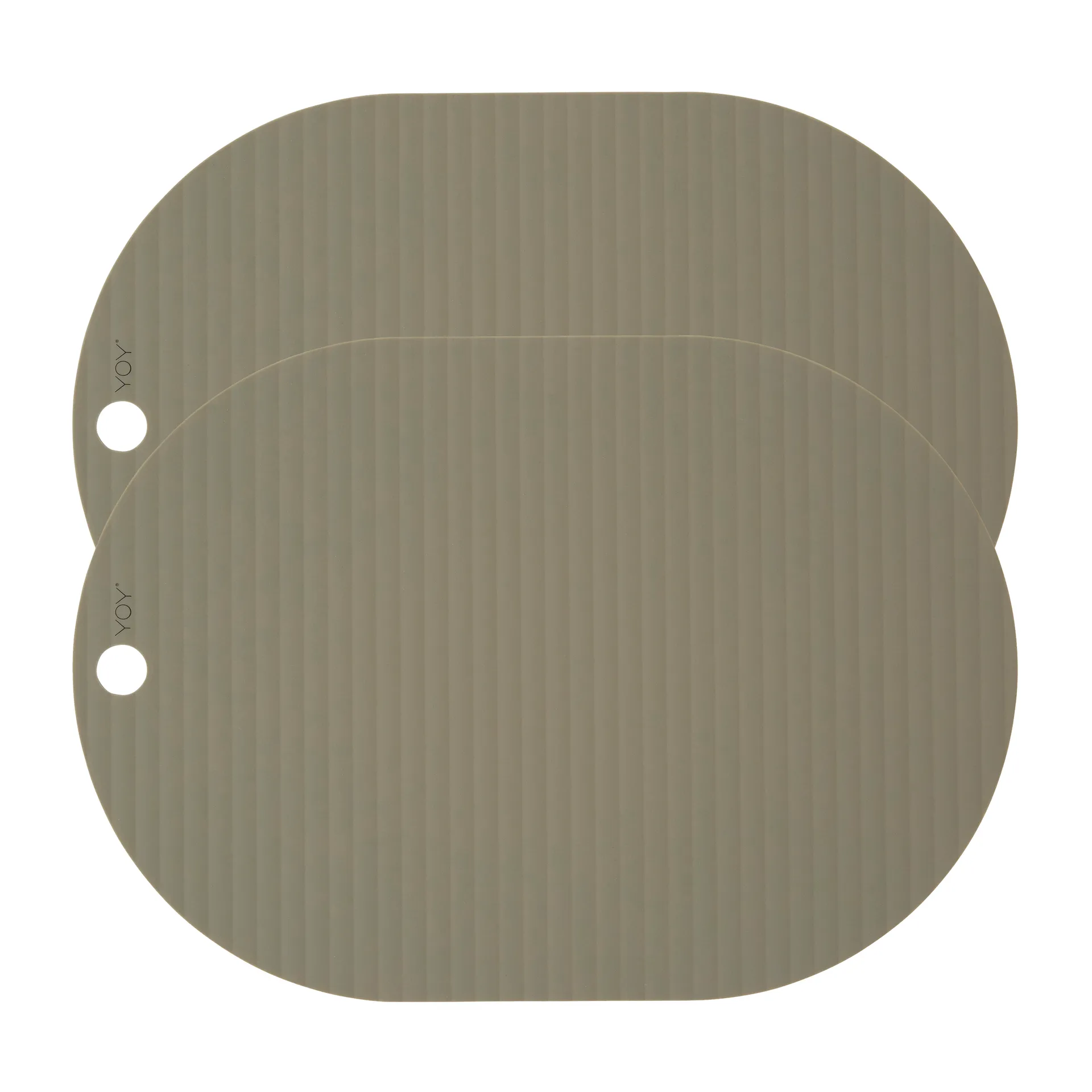 Ribbo Platzdecke 2er Pack, Olive OYOY